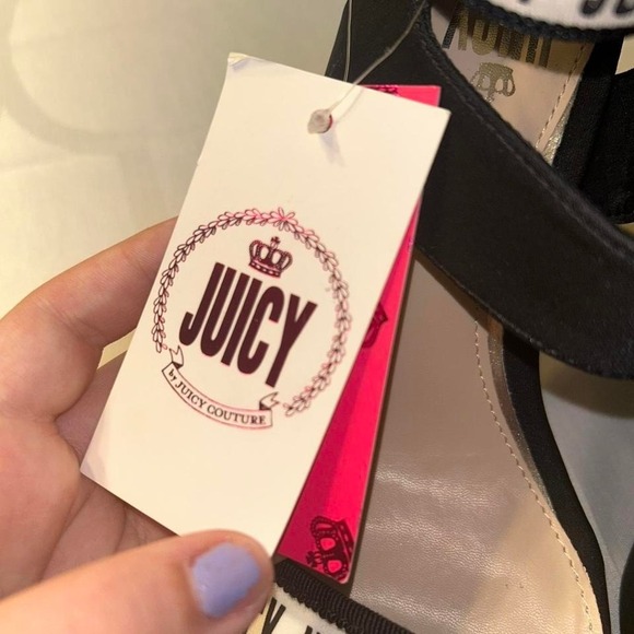 NWT Juice couture wedge heels so cute y2K 2000s shoes pumps - Picture 2 of 7